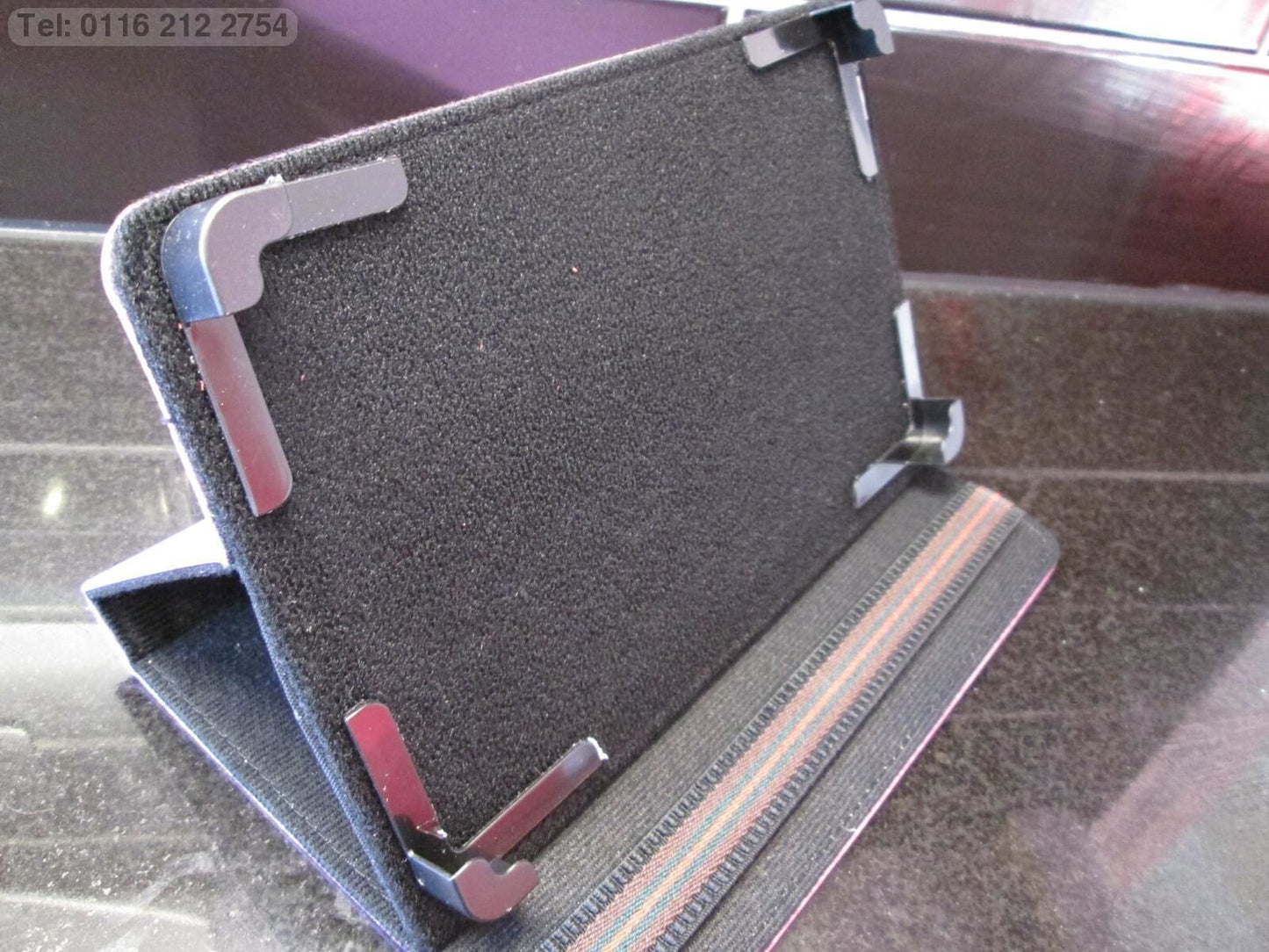 Purple 4 Corner Support Laptop Angle Case/Stand for Onda V701S Quad Core Tablet