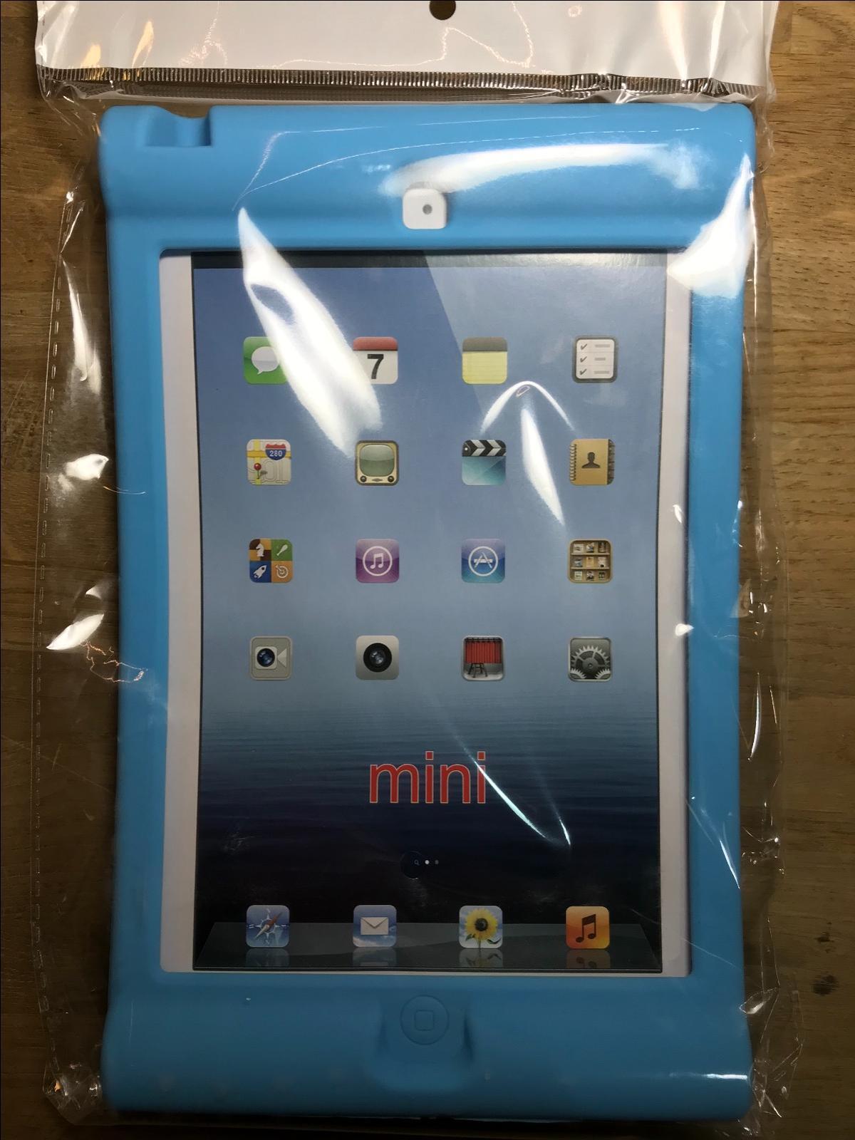 Blue Childs Shockproof Rubber Dropproof Skin Case for Apple Ipad Mini 2 or 3