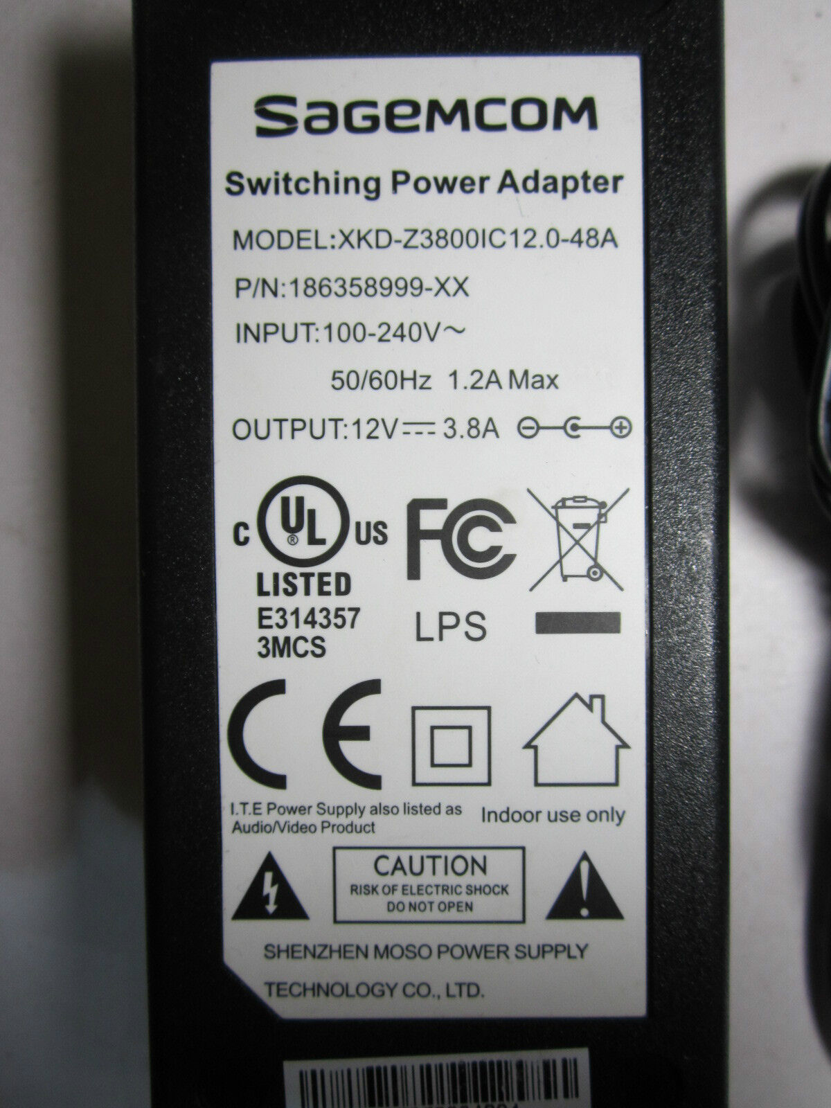 Replacement AC Adaptor for 12V 3.33A 40W Samsung ATIV Smart PC Pro 700T (700T1C)