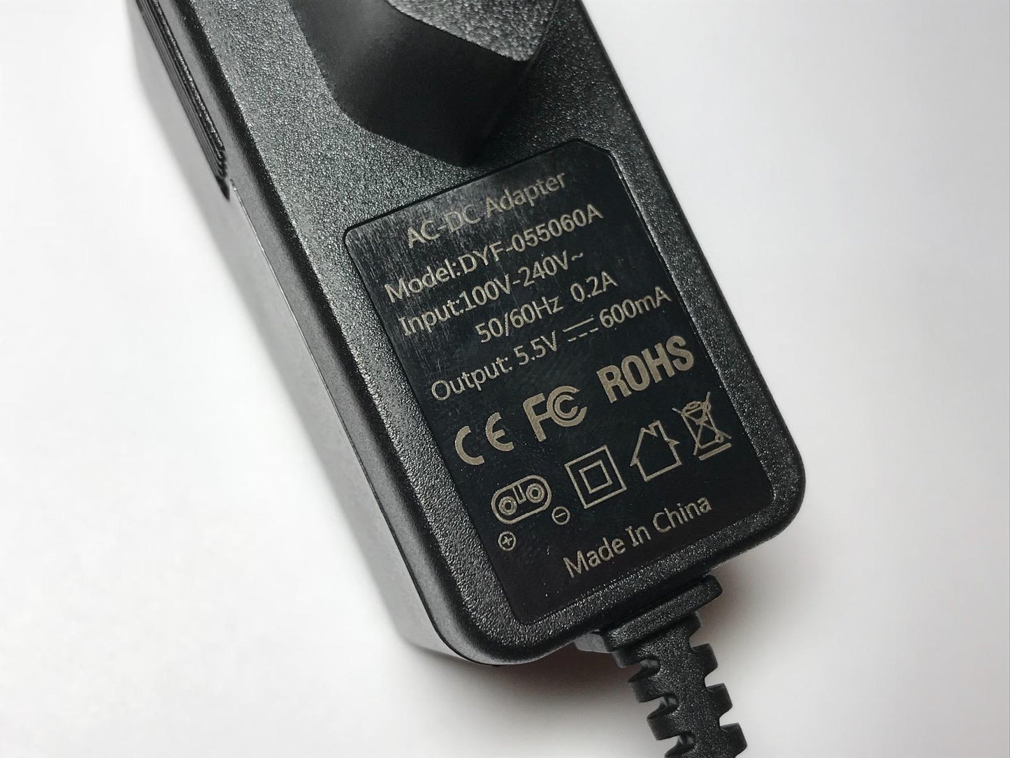 EU Replacement for Karcher FW7716/UK/6 5.5V 600mA 6.654-321 AC Adapter 6654321