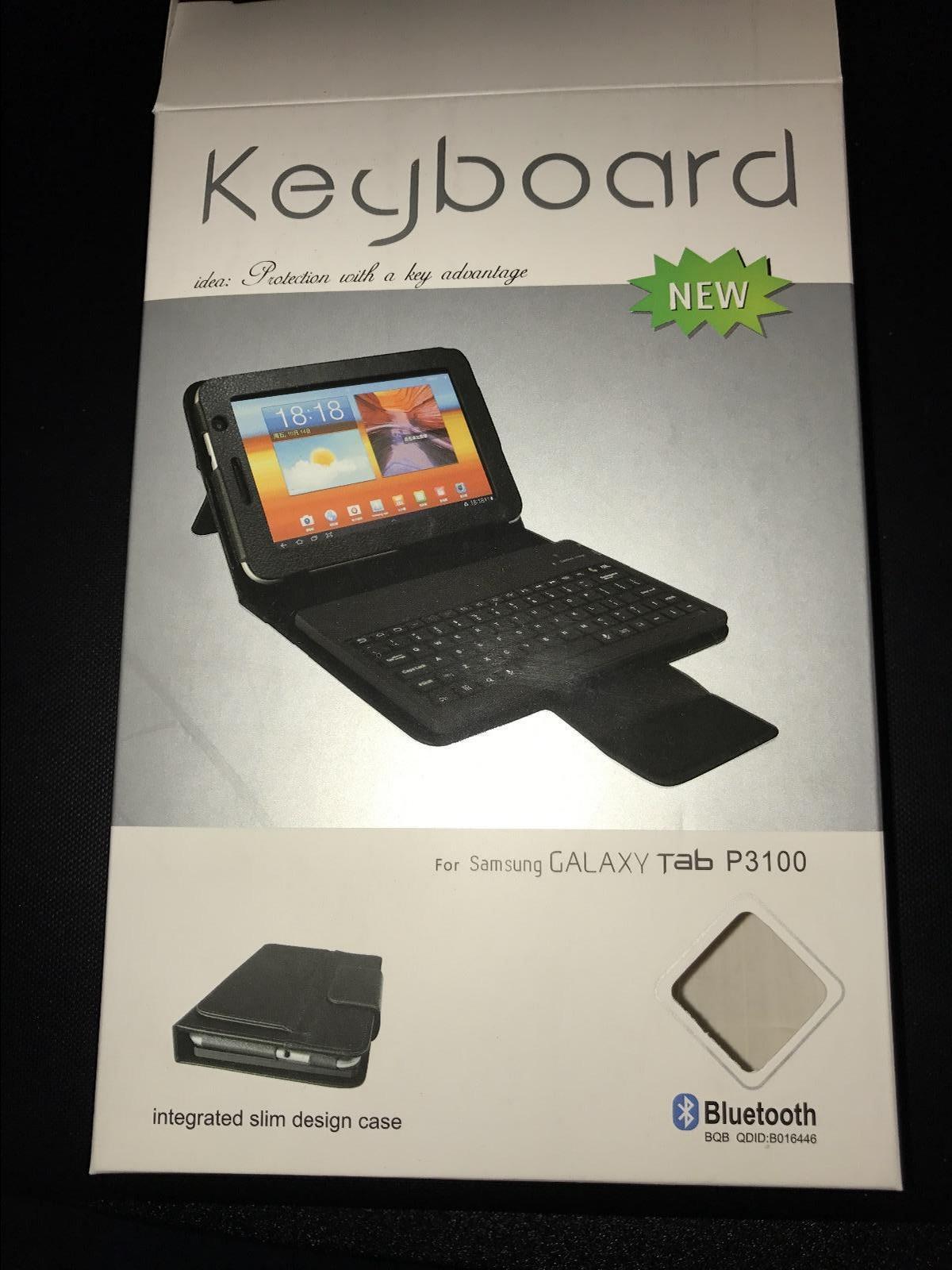 Bluetooth Keyboard Leather Folder Case for Asus MeMO Pad HD 7 Tablet PC