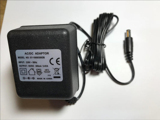 Replacement for 18V 400mA AC-DC Adaptor Power Supply model SH-DC18V400