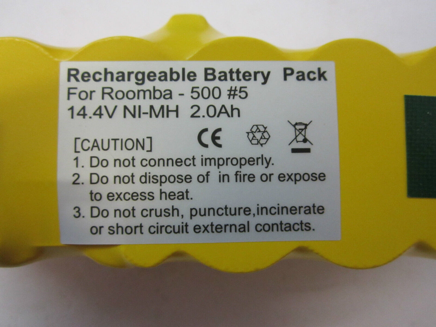 14.4V 2.0Ah NI-MH Battery Pack for iRobot Roomba 500 510 530 560 R3 fits 80501