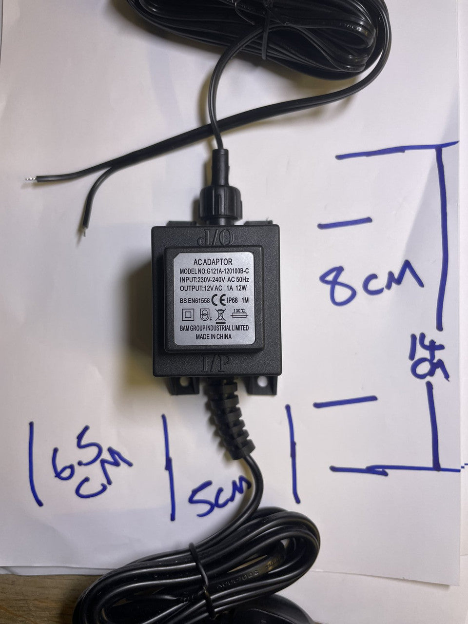 Replacement for 12V ~ 830mA 10VA AC/AC Adaptor JIER JRO-830B for Pump