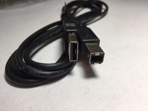 Replacement USB Printer Cable Lead for 50.7A224.031-R 20 A-4pin to B Black