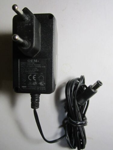 Genuine EU 2 Pin OEM Power Adaptor model ADS0181-B220082 22V 0.82A DSL36782750