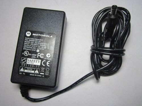 MOTOROLA 568068-001-00 NU18-4057300-I3 5.7V 3A AC-DC POWER ADAPTOR for VIP1903