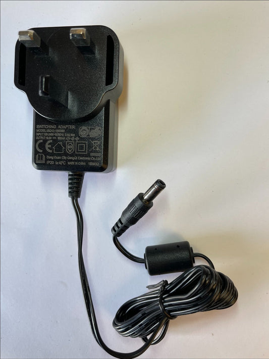 Replacement for 19V 0.6A AC Adaptor Charger for SSRA1 Silvercrest Robot Vacuum