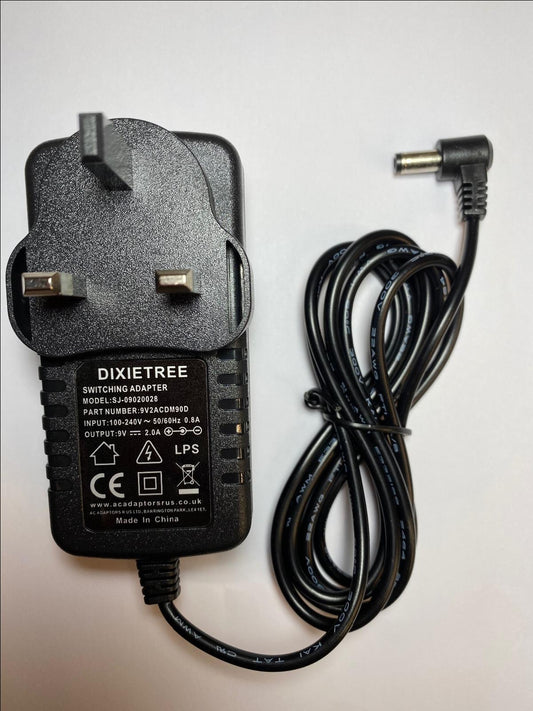 Replacement 9V 2.0A AC Adaptor Power Supply For Model 3A-183WP09 P/N-H1M498