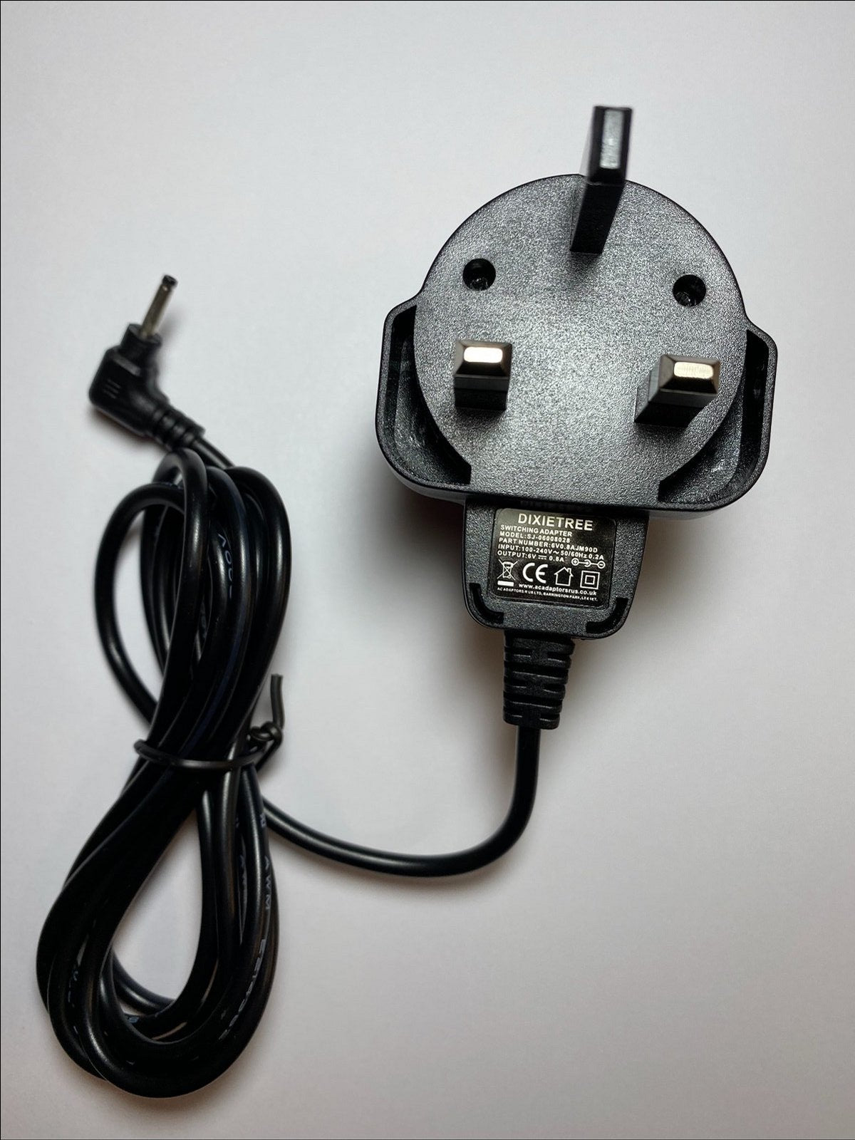 Replacement Switching Power Supply S004LB0600060 6V 600mA for Baby Monitor