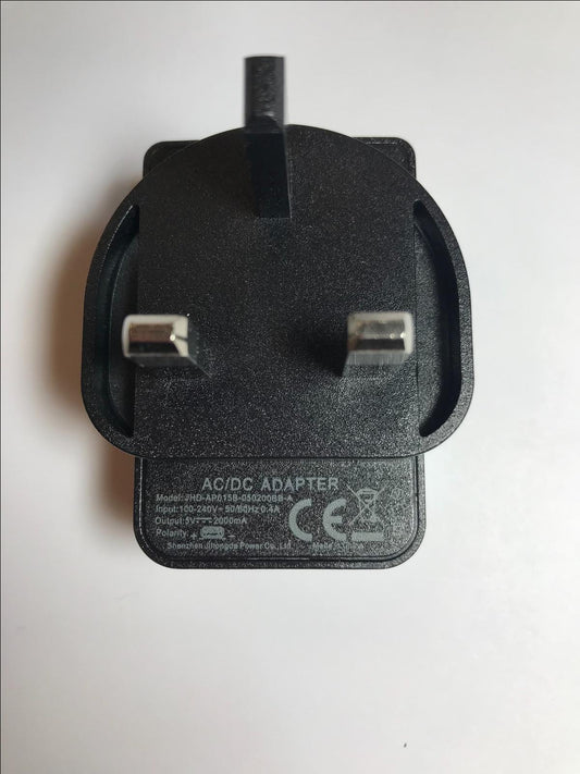 5V 2A USB Mains AC-DC Adaptor UK Plug Charger