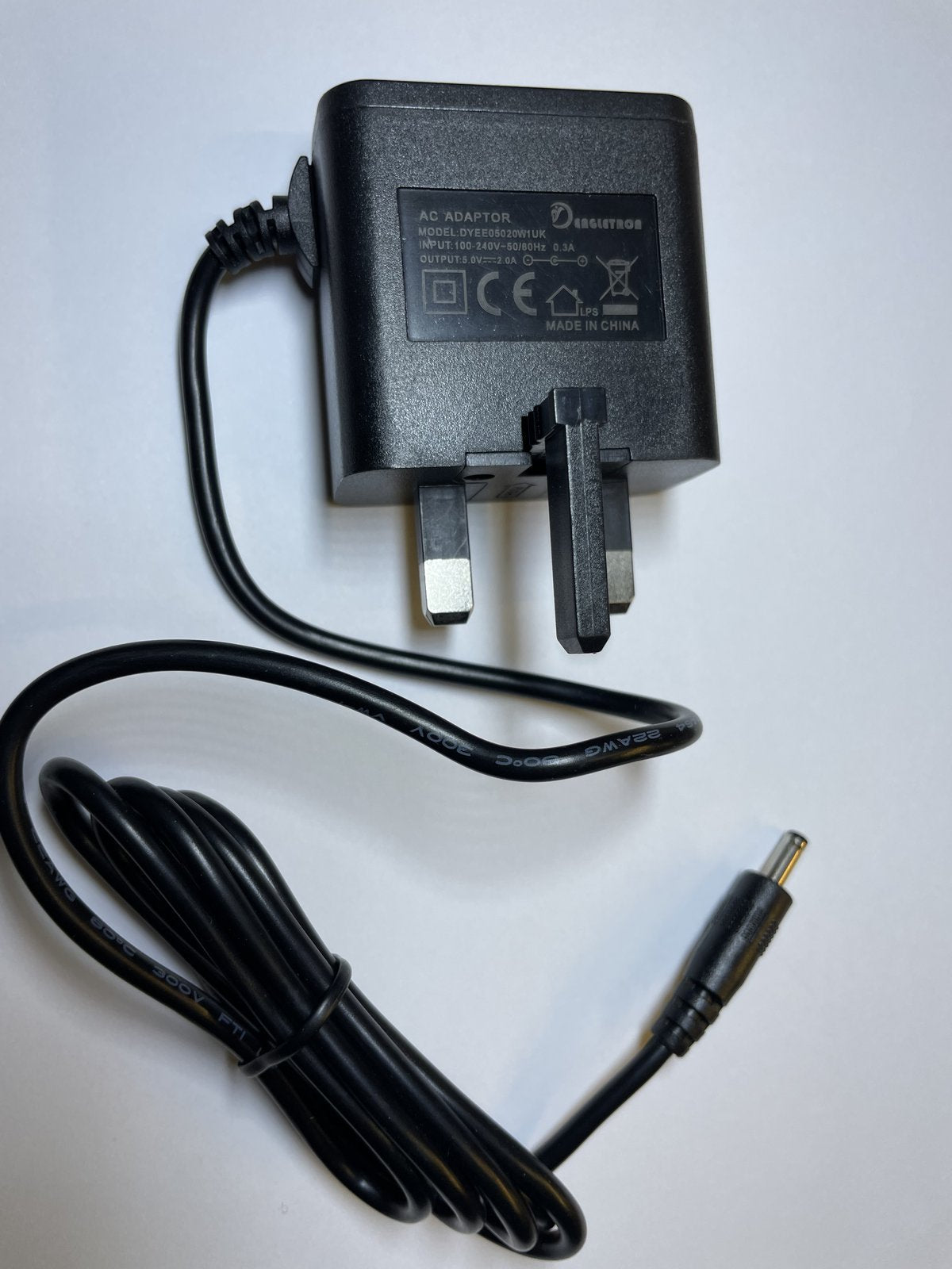 Replacement for SIL Switching Adapter SSA-5W-05 UK 052060F 5.2V 600mA UK Plug