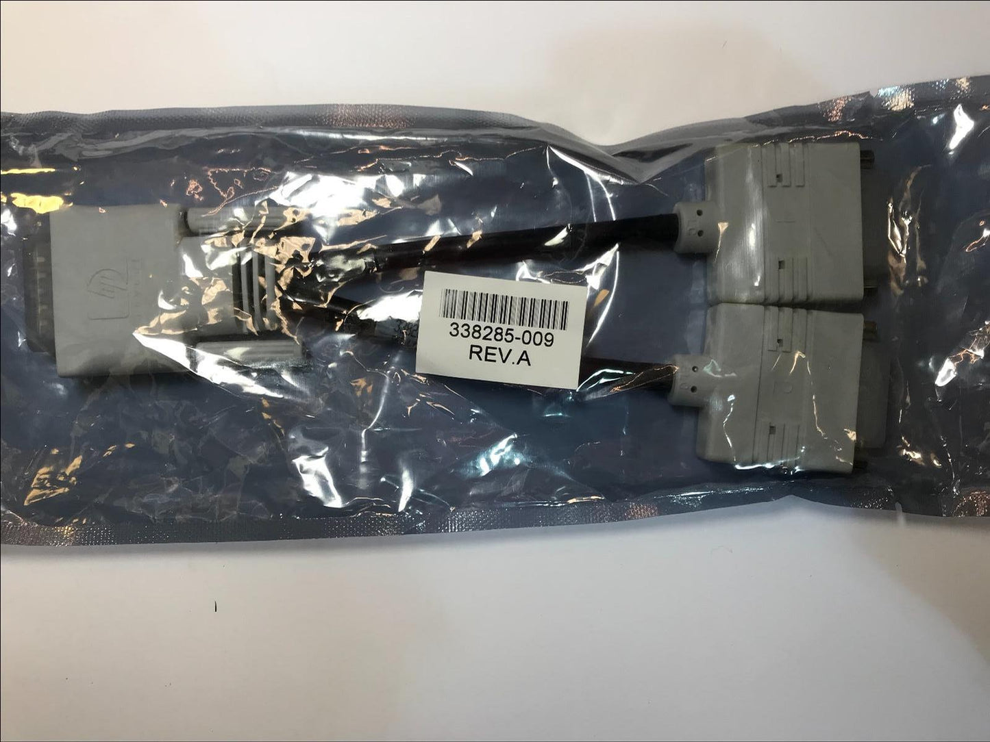 HP/Dell Single DMS-59 to Dual DVI Y Splitter Video Cable H9361 R0915 338285-009