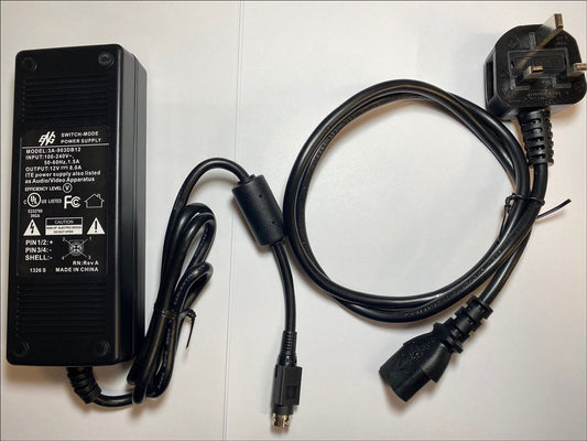 UK Replacement for CWT CHANNEL WELL 12V 3.33A KPL-040F AC Adaptor Power Supply