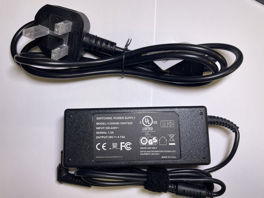 Replacement for Phlips ADPC1965 19VDC 3.42A 19V AC Adapter Power Supply UK Plug