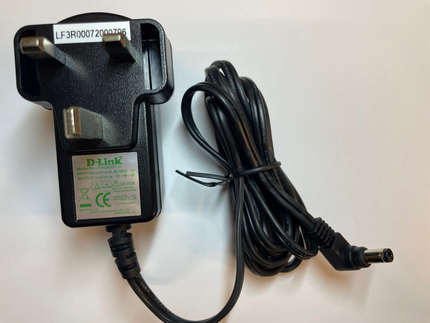 Replacement 5V 4A AC-DC Adaptor With 3.5mm Male Jack