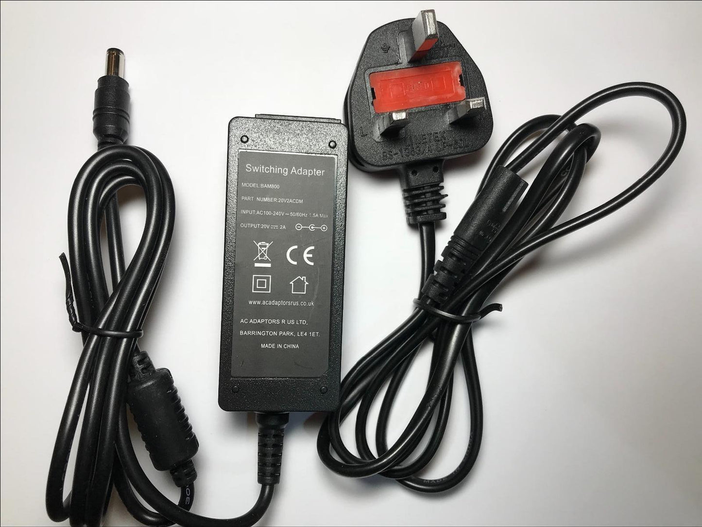 20V 2A AC-DC Adaptor for PSM36W-180 Bose Companion 20 Multimedia Speaker System