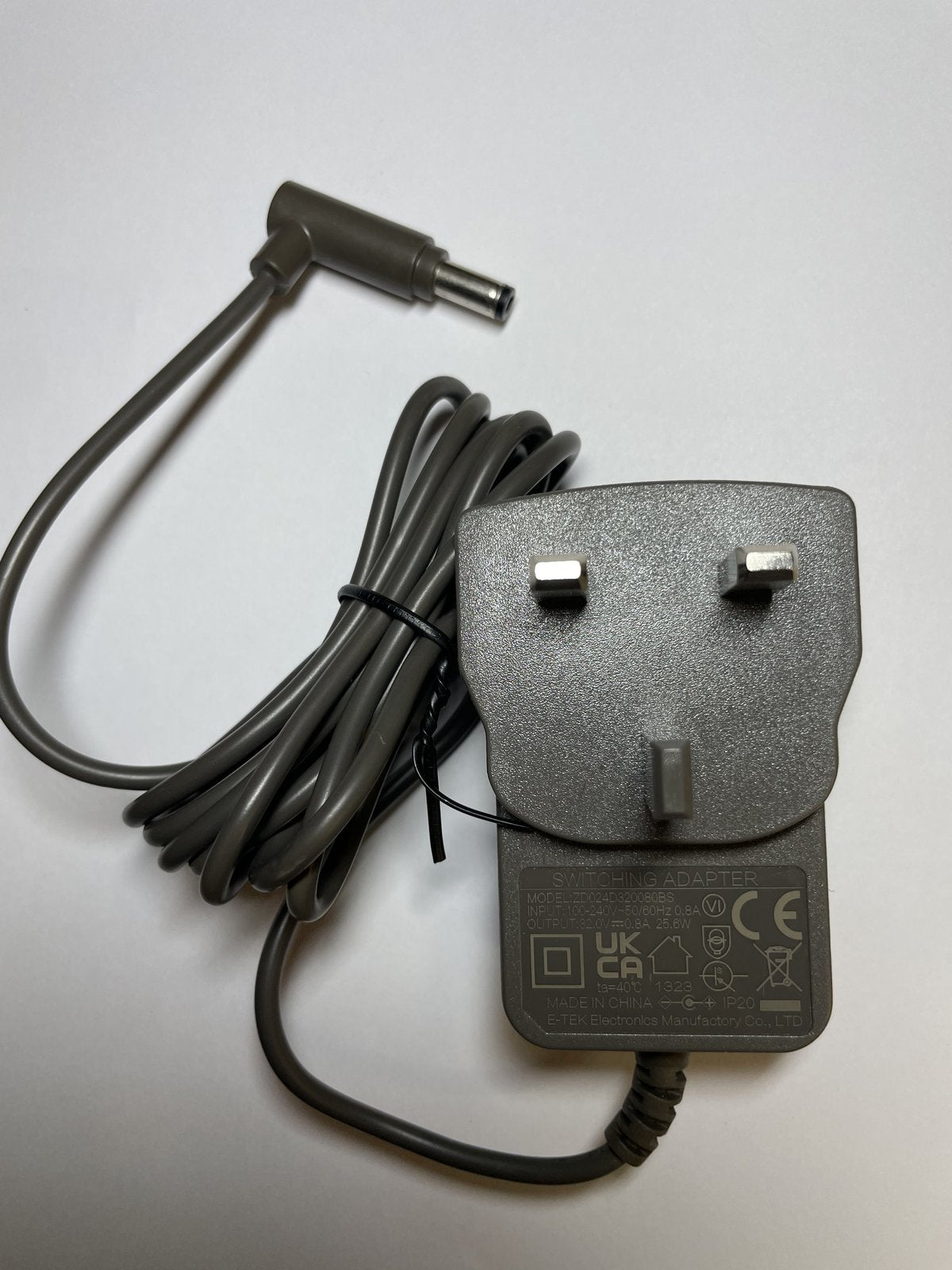 32V 0.8A Charger for Philips PowerPro Duo 2-in-1 handstick PowerCyclone FC6171