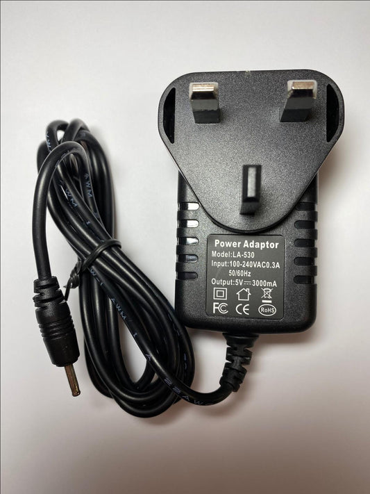 Replacement for 5V 2.5A AC-DC Adaptor Charger for Bush Eluma B1 AC101CS Tablet