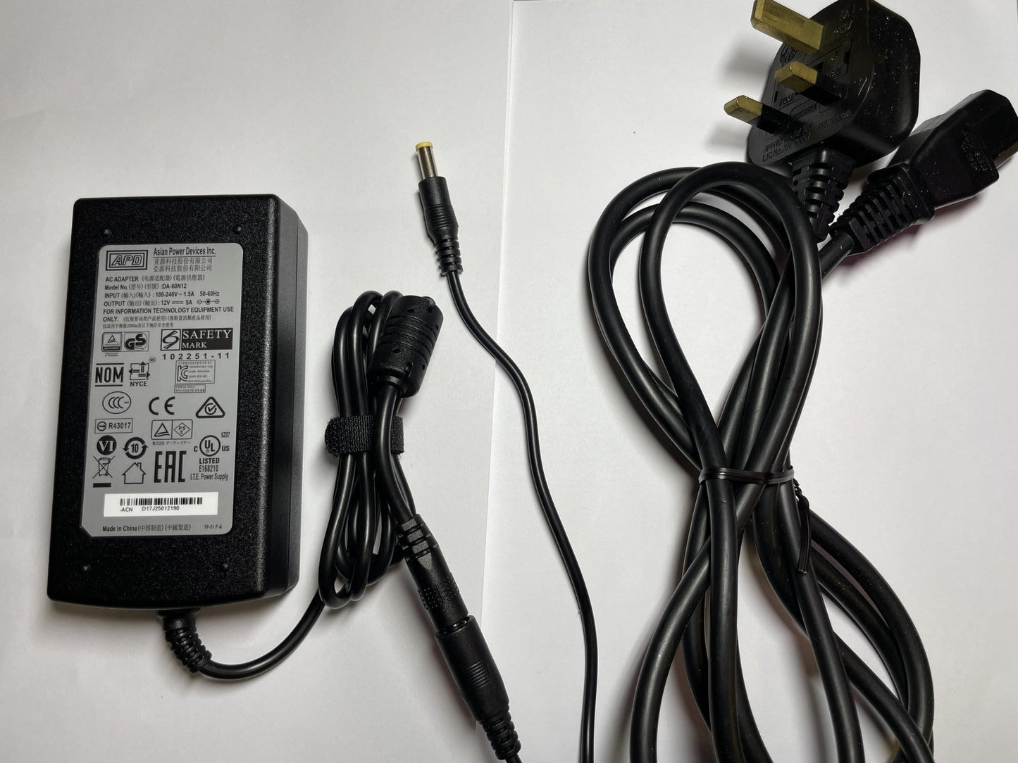 Replacement for Panasonic TXH0004 12V 4A AC Adaptor + Mains Lead