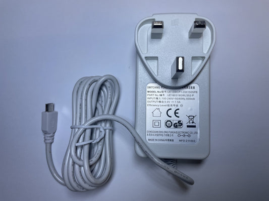 5V 1.5A Charger Adaptor for Motorola MBP853 Connect Wi-Fi HD Video Baby Monitor