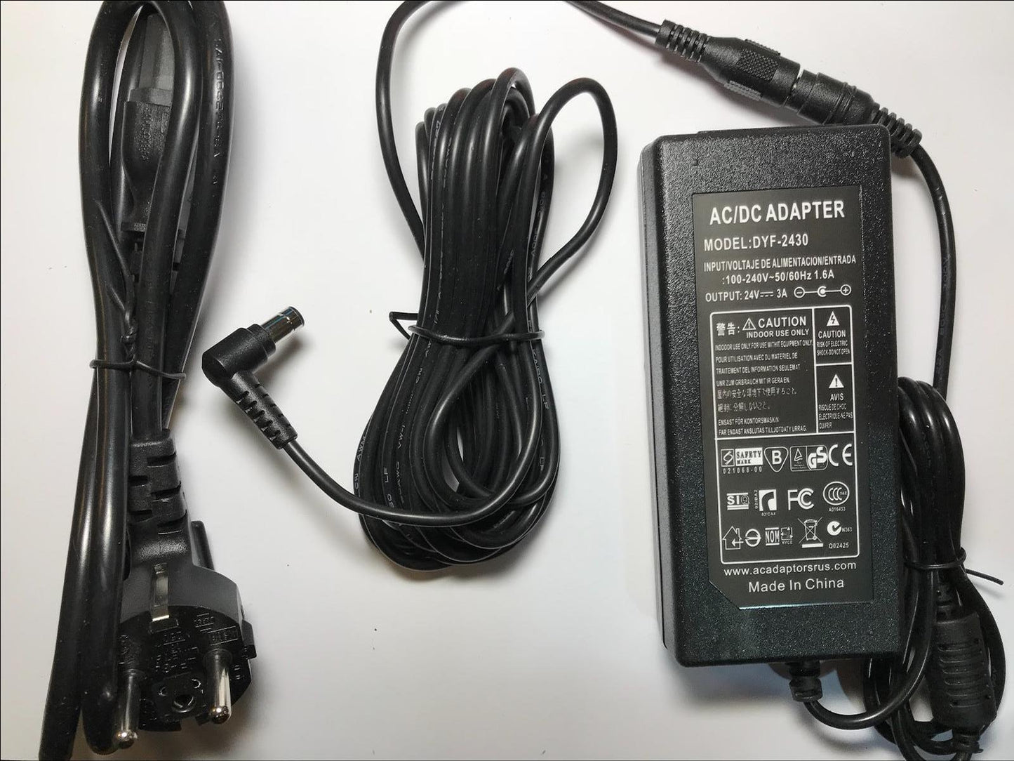 EU Replacement for A6024_FPNS AC Adapter Samsung R6 Wireless Speaker WAM6500