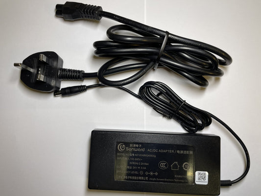 UK Plug Replacement for 25V 3.6A Brother AC Adapter D01KSY001 PA-AD-001A