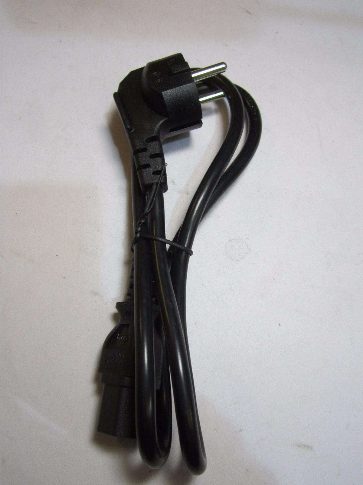 Replacement for EU 2 Pin European C13 IEC Kettle Lead 54-372799-01