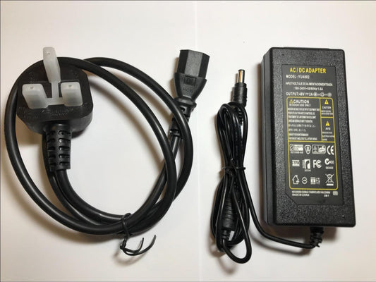 Replacement 48V AC Adaptor Switching Power Supply for SA-B083 SA-8083 DC48V 0.3A