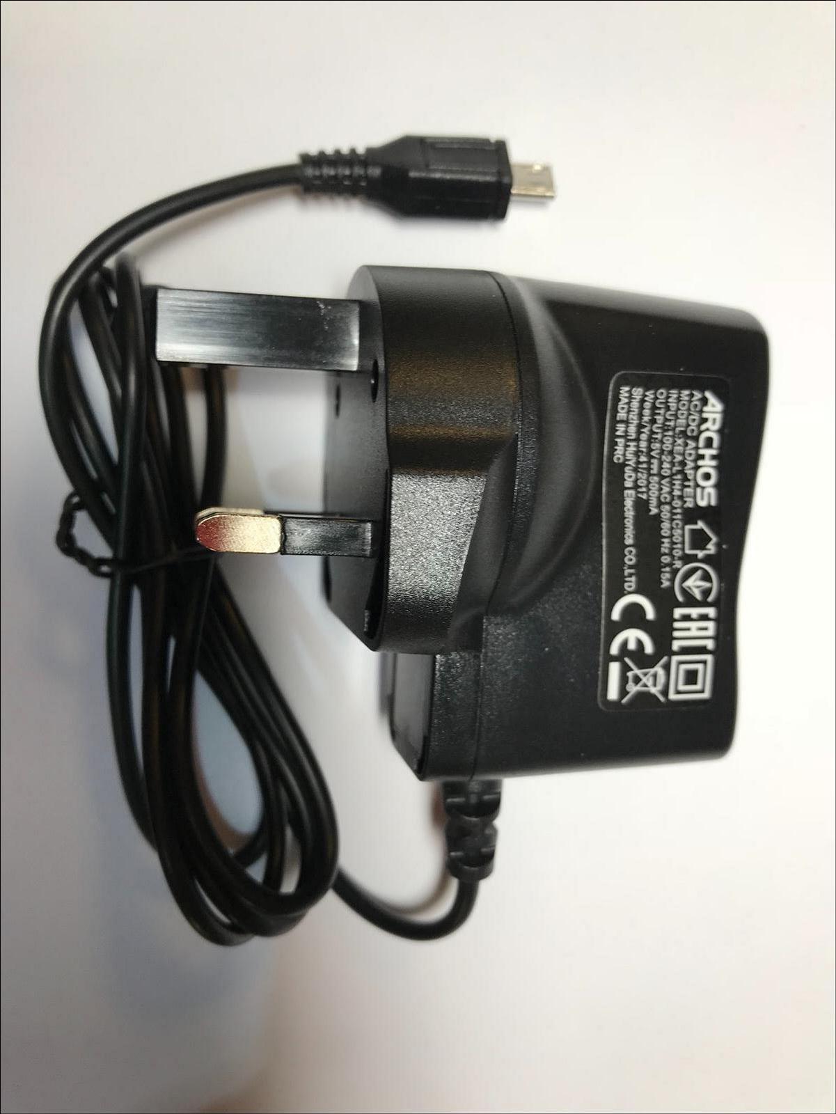 Genuine AC/DC Adapter model XEA-L1H4-011C5010-R 5V 500mA ARCHOS Access 18F Phone