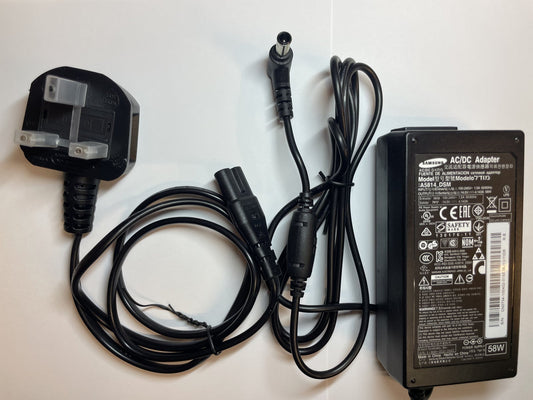 Replacement 30W Samsung S24C300HL S24C300H S24C350H AC Power Adapter Charger