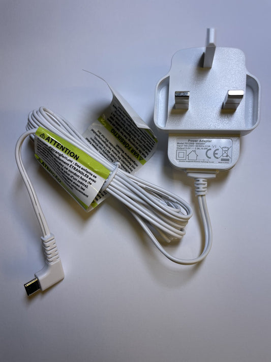 White UK 5V 2A USBC AC-DC Switching Adaptor Power Supply Charger USB-C