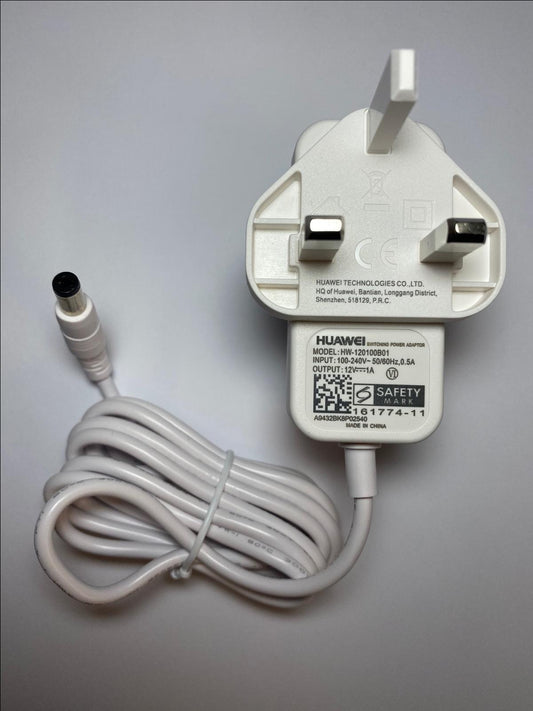 WHITE Replacement 12V 1A AC-DC Power Adaptor for GA-1201000Y 12.0V 1000mA