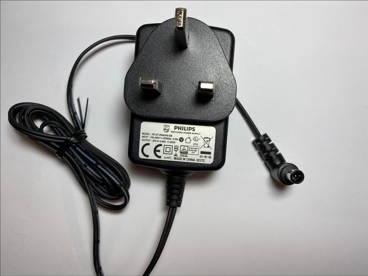 Replacement AC Adaptor Charger for Gtech 18V 200mAh Li-Ion 5INR18/65 114A004