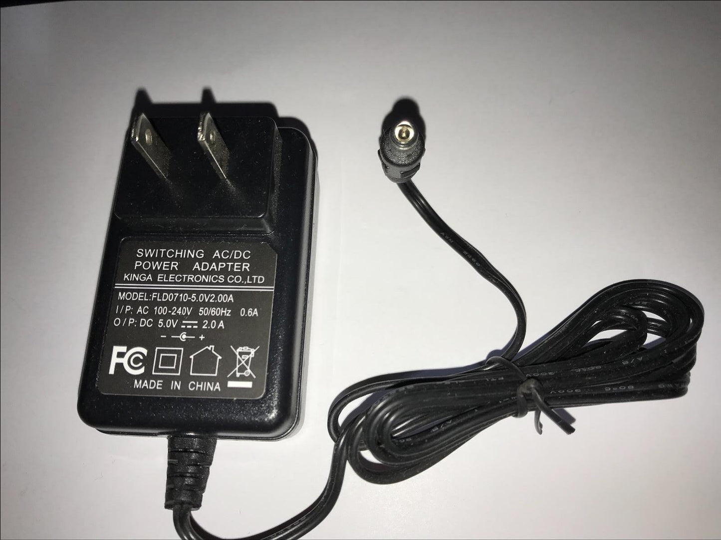 Replacement for USA AC Adaptor CW0501000 5.0V 1000mA American Power Supply