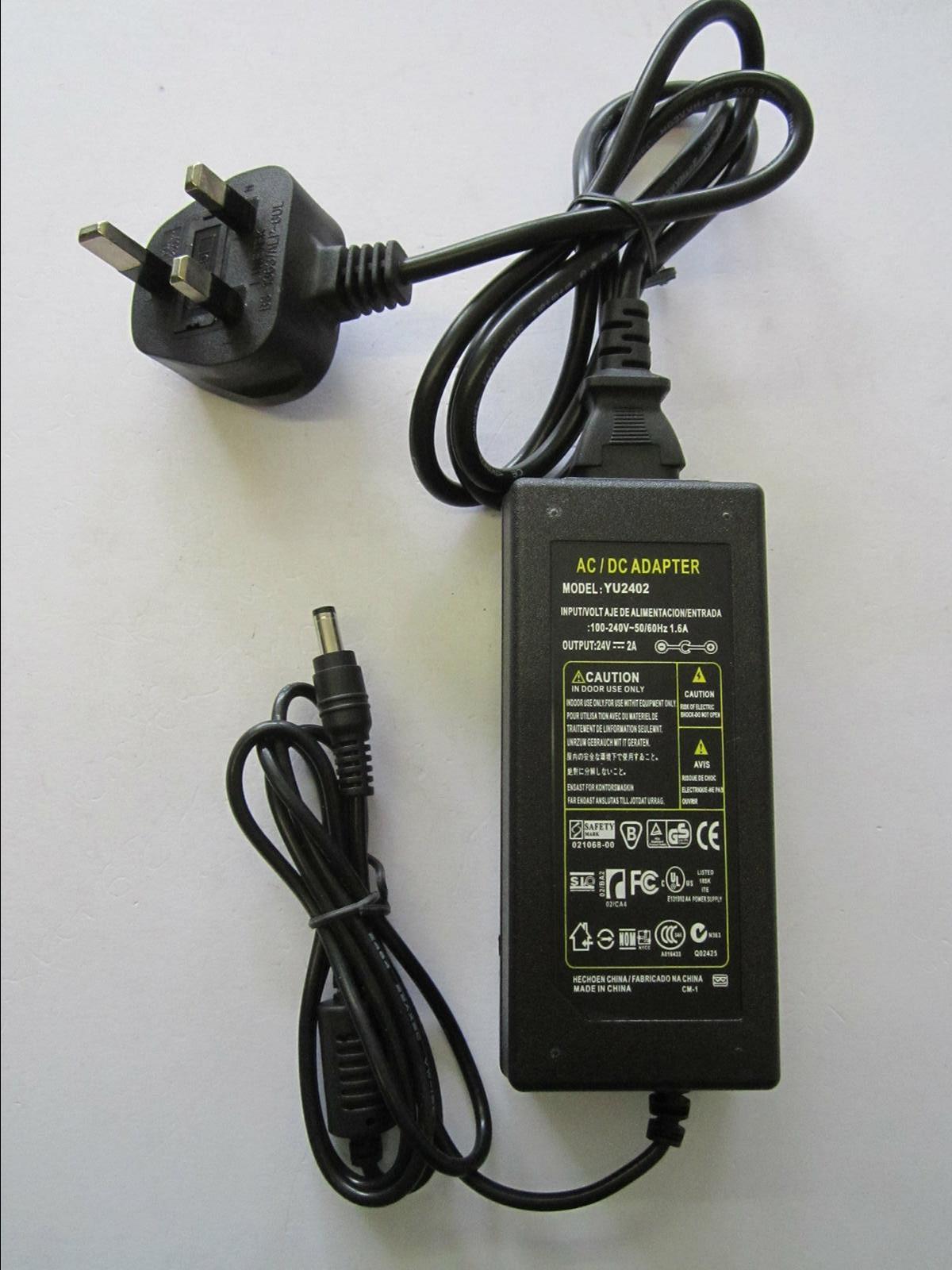 Replacement for 24V 1250mA AC-DC Adaptor Power Supply for Cameo Silhouette 2