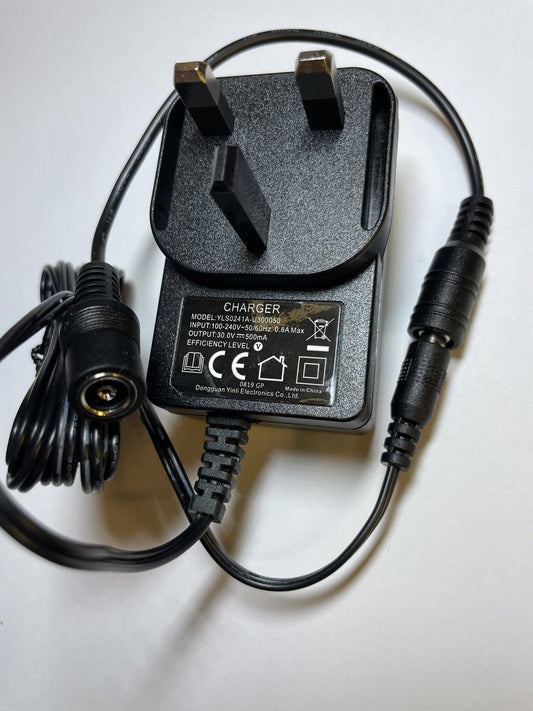 Replacement for 30V 0.5A XING YUAN AC Adaptor Power Supply for XY24S-3000500Q-U