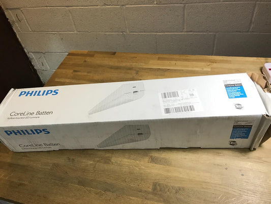 Philips CoreLine BN120C LED Batten 60cm 4000K LED20S Surface-mounted Luminaire