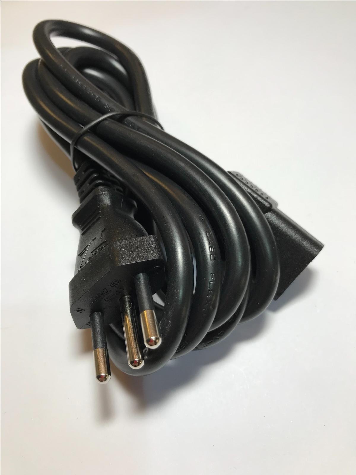 Swiss C13 IEC Kettle Lead Power Cable Mains Cord 54-371266-02 100772282