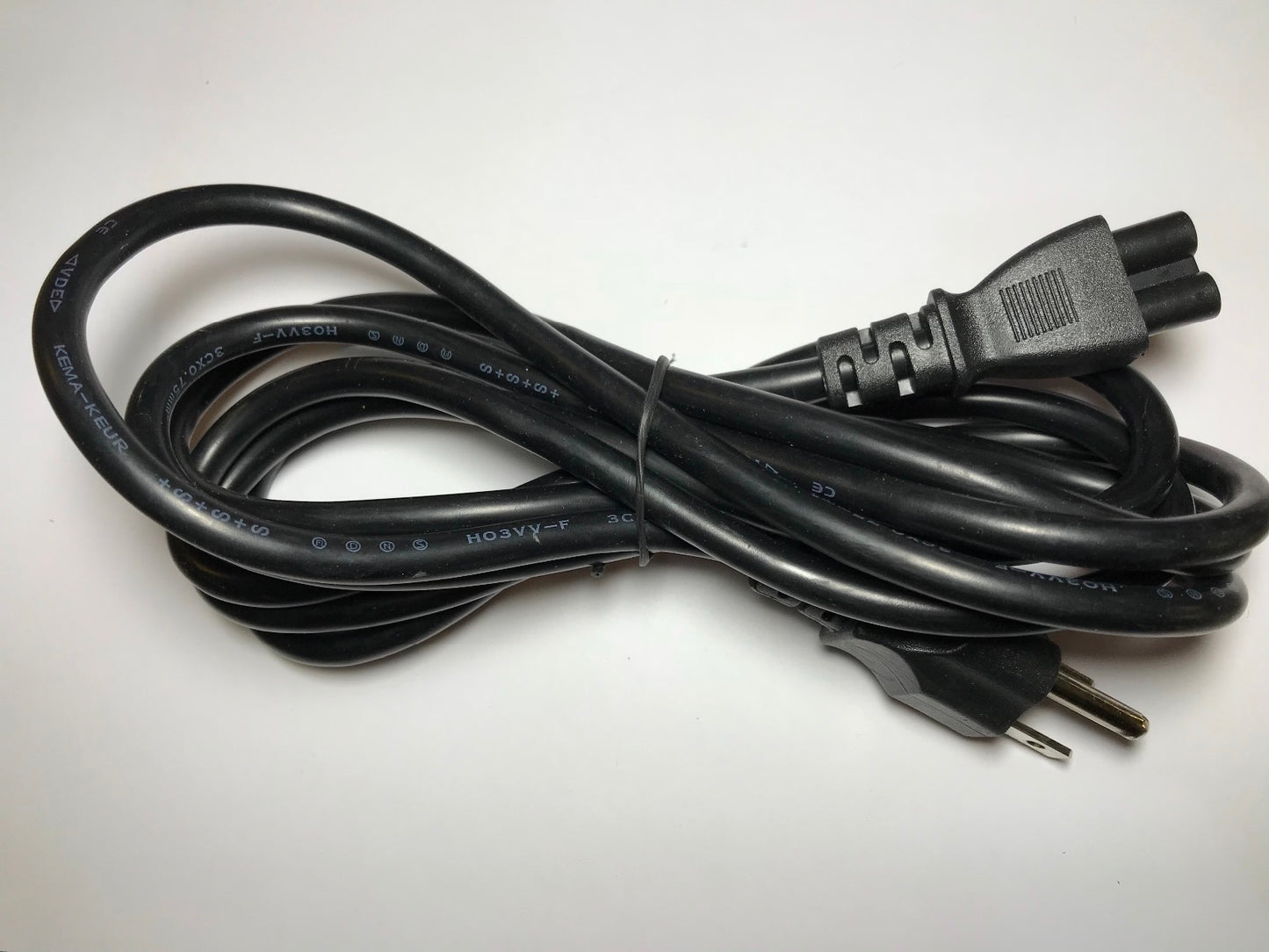 USA TYPE B Clover C5 IEC Cable Lead Micky Mouse for Laptop Power Supply PSU