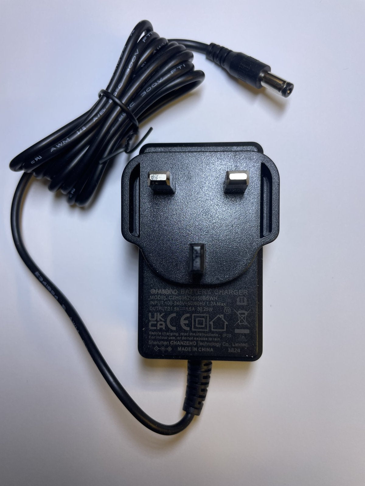 Replacement for 21.5V 1.5A Battery Charger for XH2150-1500WE AC Adaptor