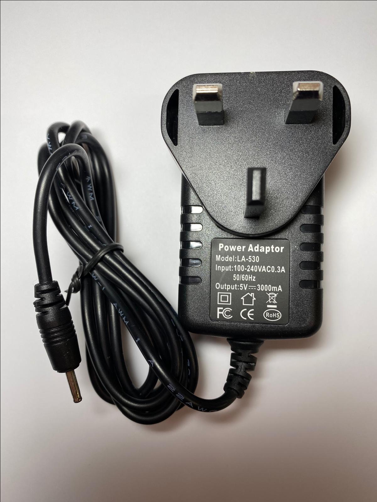 Replacement for 5V 3A AC-DC Adaptor Charger for Acer N16P6 Tablet