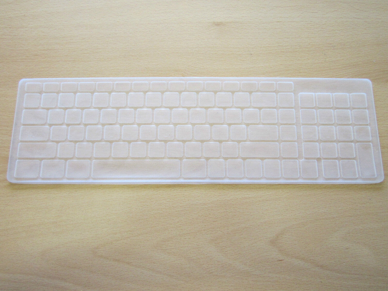 Replacement Dirt/Spashproof Rubber Membrane Cover for Wireless Keyboard + NumPad