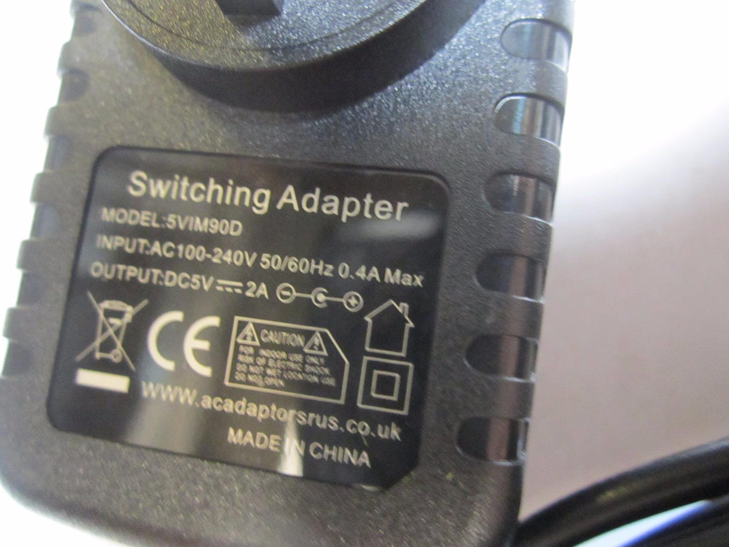 Replacement for 5V 1.5A AC Adaptor for VTech RM7767HD 7inch Smart Baby Monitor