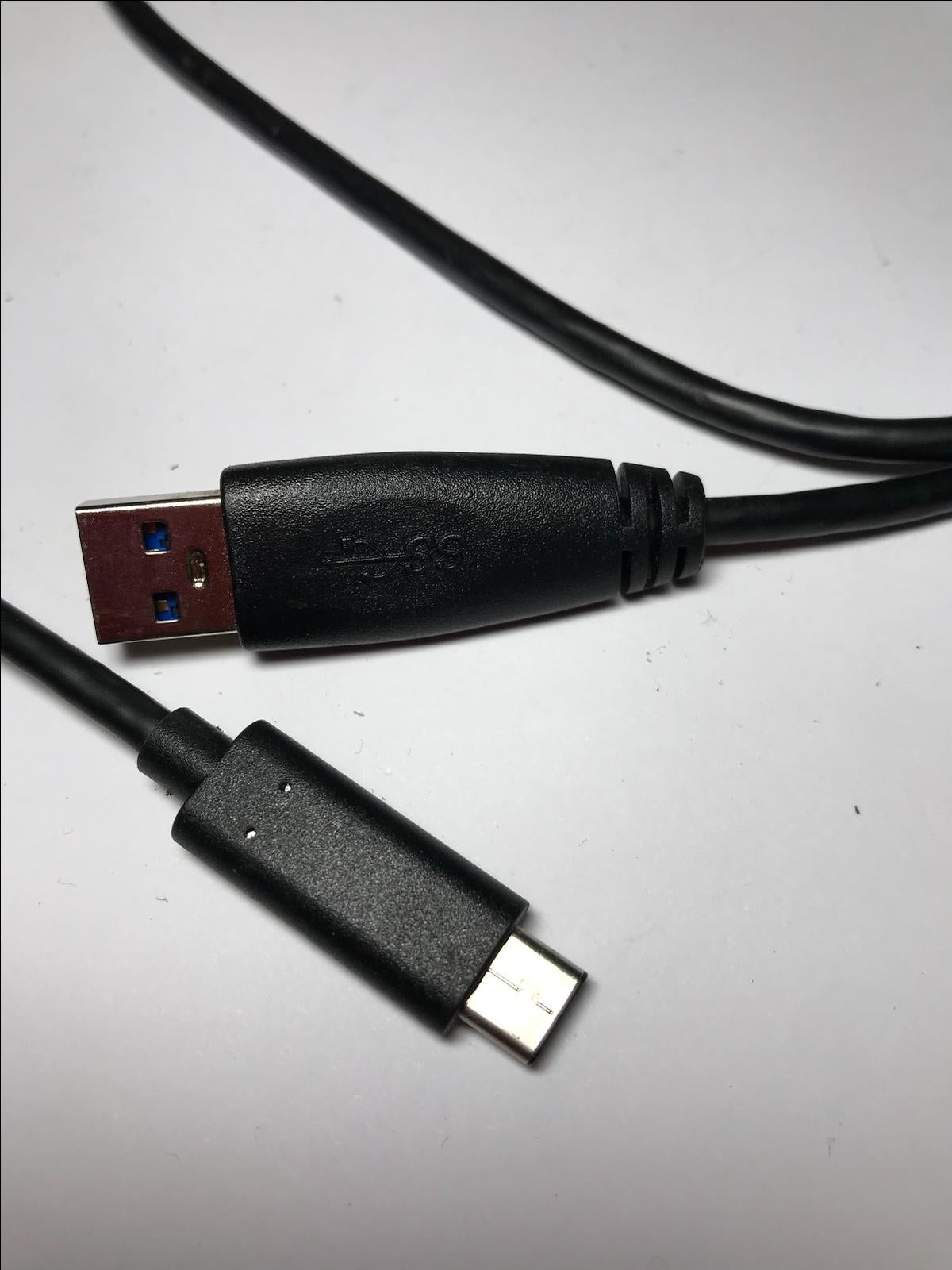 Lacie Hard Drive USBA to USBC 1M USB3.1 Gen1 Cable Lead PN: 100791010