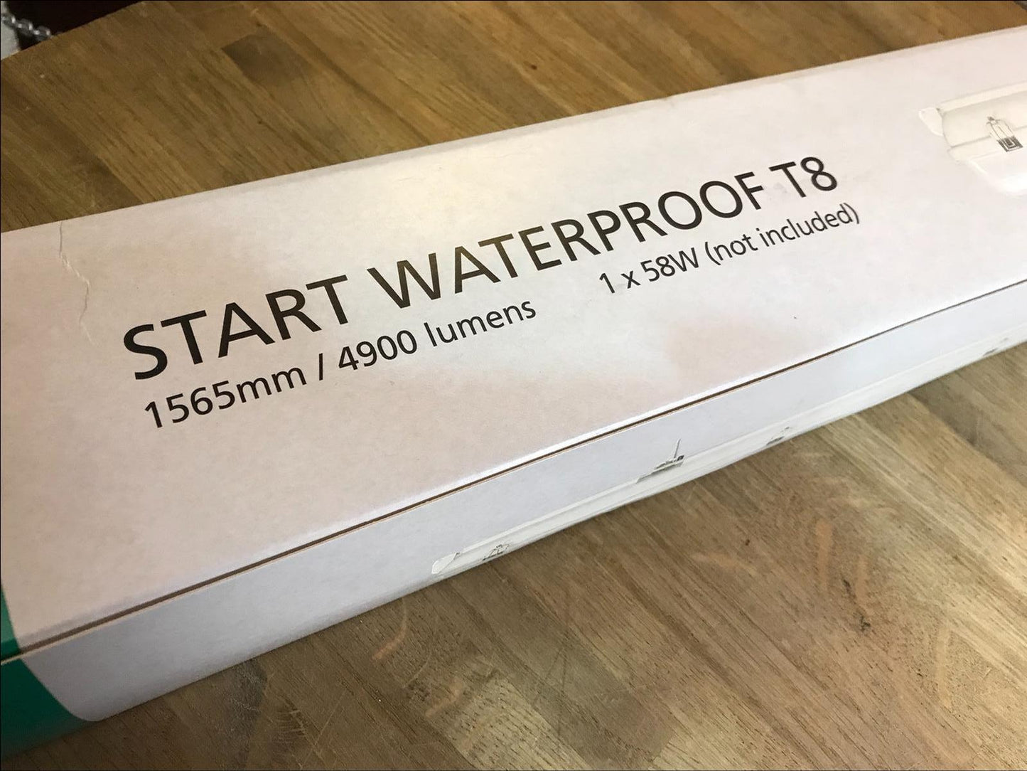 1565mm / 5ft SYLVANIA START WATERPROOF T8 58W IP65 Fluorecent Fitting (NO TUBE)