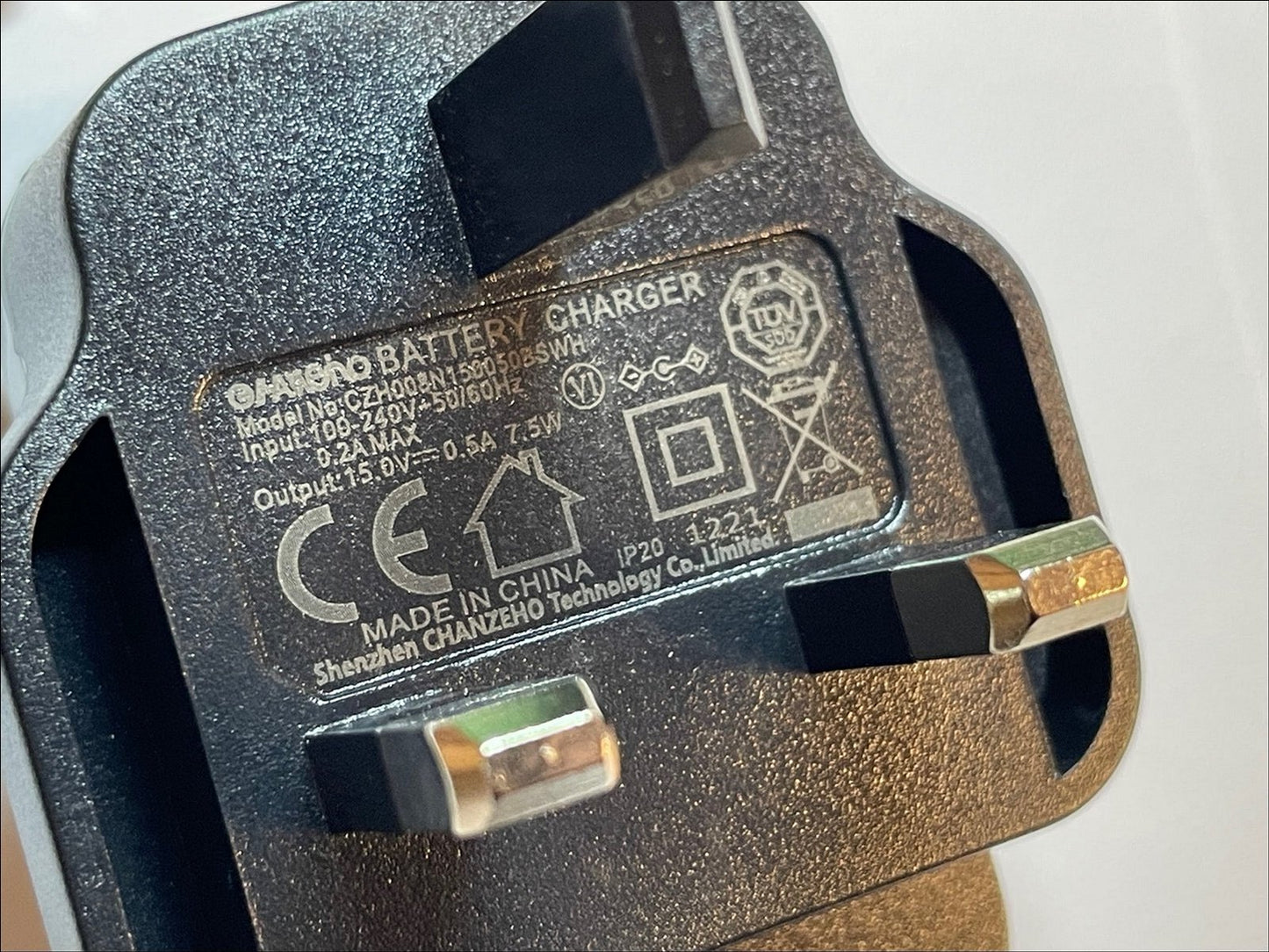 Replacement AC Adaptor for 15V 250mA 3.75W Golden Power GP-SW150DC0250(UK)