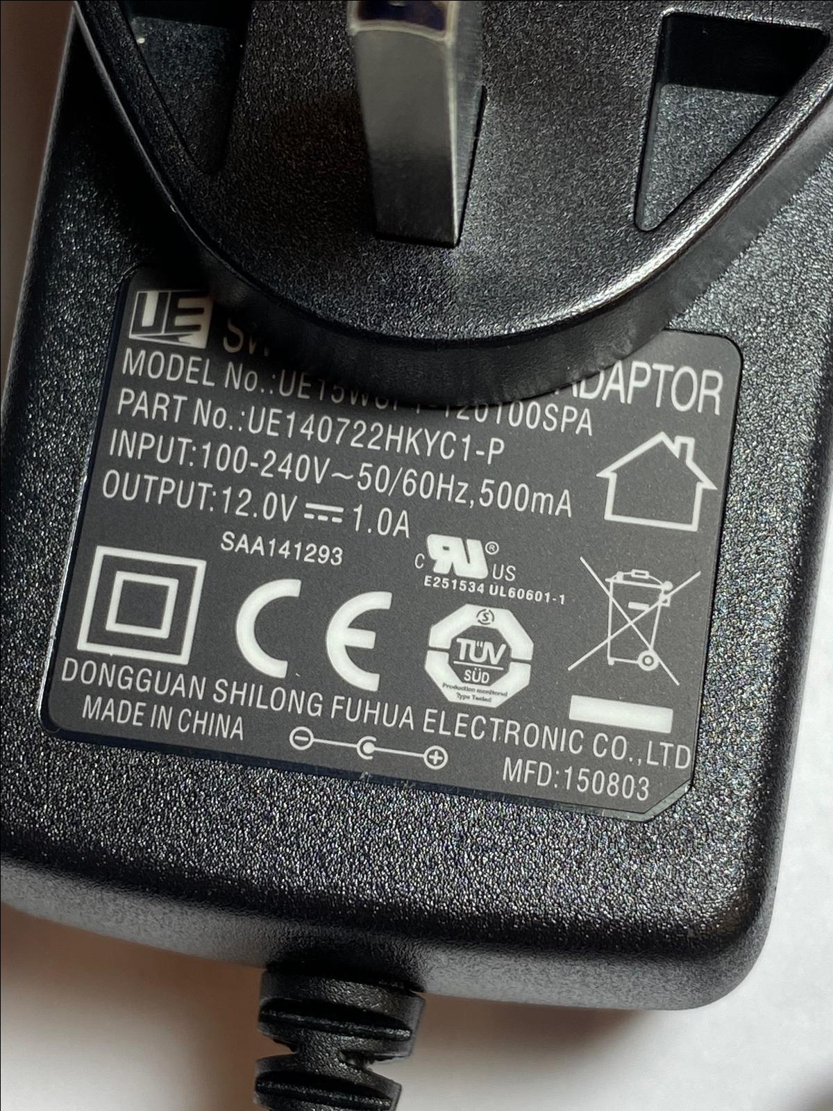 Replacement for 12V 0.75A AC Adapter Panasonic AC-DC Adaptor Model PQLV202