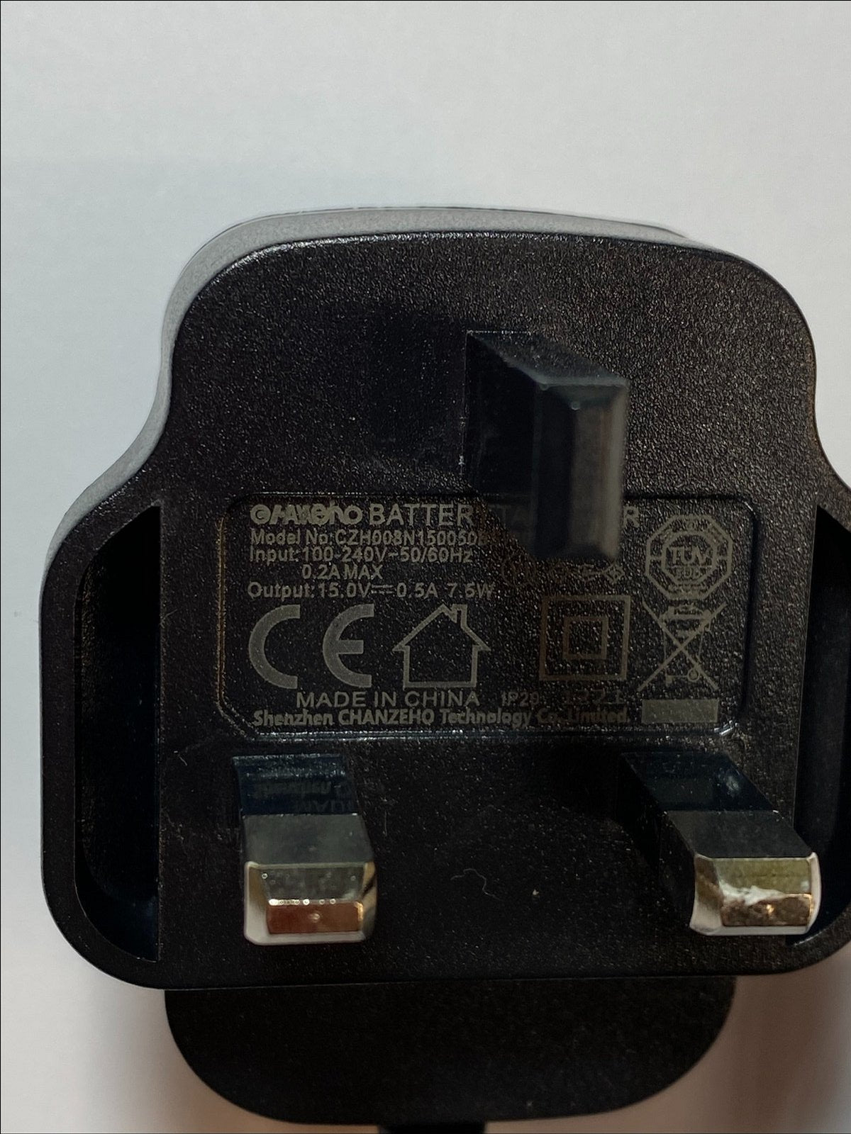 Replacement for VAX AC ADAPTOR 15V 200MA KA23D150020034K CHARGER UK PLUG