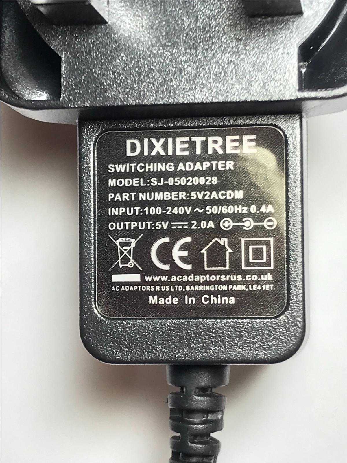 Replacement for 5V 2000mA AC/DC Adapter JK050200-S04BS JUKE Power Supply UK Plug